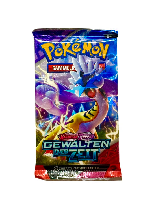 Pokémon Karmesin & Purpur „Gewalten der Zeit“ Booster Pack ⏳⚡