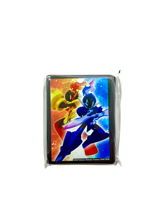 Pokémon Kartenhüllen 65 Stück – Offizielle Deck Protector Sleeves mit Rot-Blau Motiv – Schutzhüllen für Sammelkarten & Trading Cards (66x91mm Standardgröße)