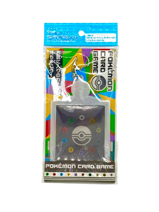 Pokémon Kartenhalter – Offizieller Card Holder mit Schlüsselanhänger | Weißes Design