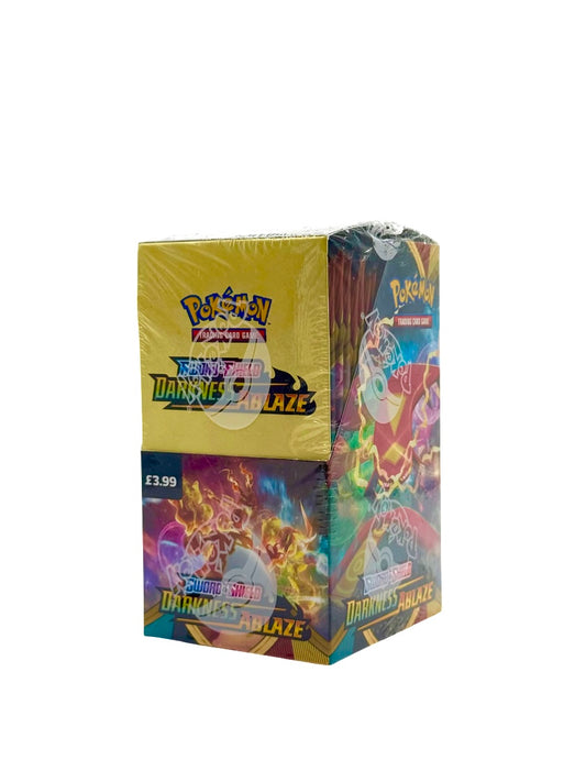 Pokémon Sword & Shield – Darkness Ablaze Booster Display (18 Packs, Englisch)
