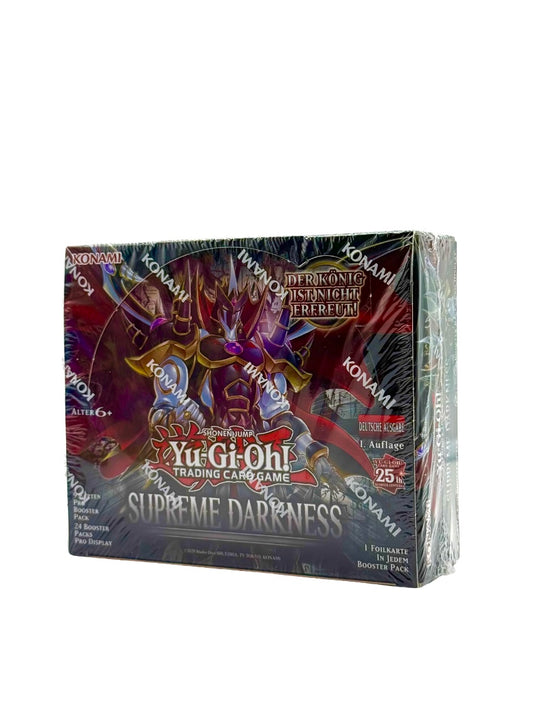 Yu-Gi-Oh! Supreme Darkness Booster Display (24 Packs, Deutsch, 1. Auflage)
