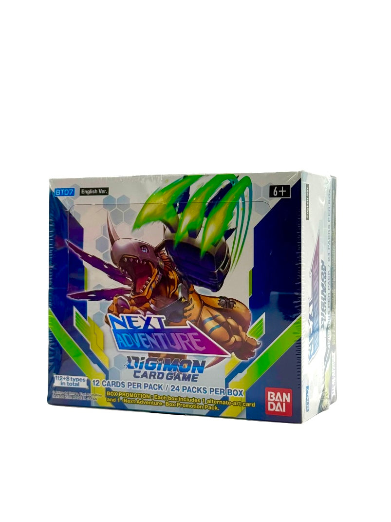 Digimon Card Game – Next Adventure Booster Display BT07 (Englisch, 24 Packs)