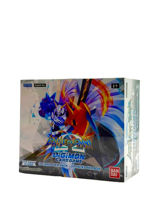 Digimon Card Game – Battle of Omni Booster Display BT05 (Englisch, 24 Packs)