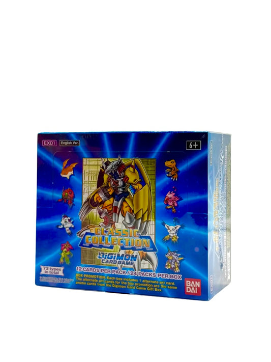 Digimon Card Game – Classic Collection Booster Display EX01 (Englisch, 24 Packs)