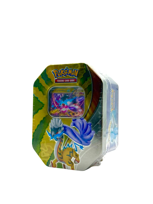 Pokémon Tin Box – Furienblitz-ex (Deutsch)