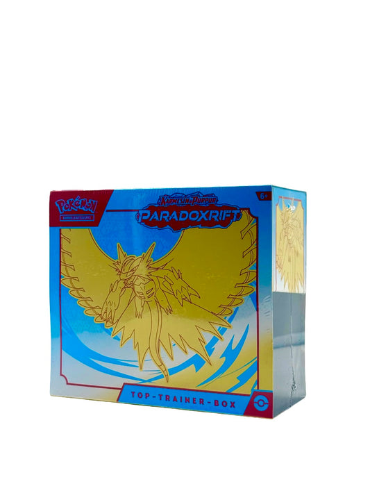 Pokémon Karmesin & Purpur – Paradoxrift Top-Trainer-Box (Deutsch)