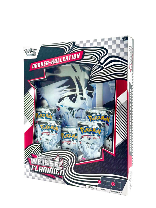 Pokémon Karmesin & Purpur – Weiße Flammen Ordner-Kollektion (Deutsch)