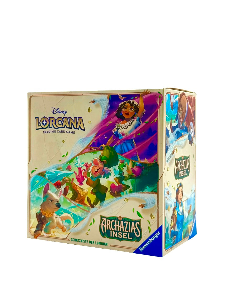 Disney Lorcana – Archazias Insel: Schatzkiste der Luminari (Deutsch/Englisch)