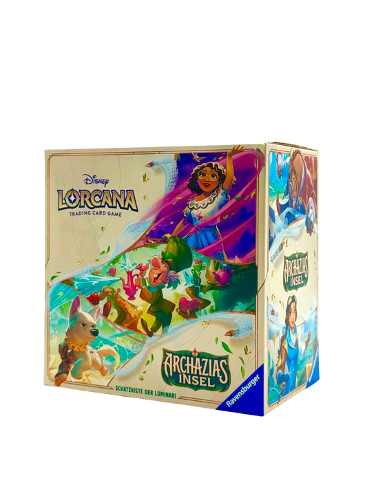 Disney Lorcana – Archazias Insel: Schatzkiste der Luminari (Deutsch/Englisch)