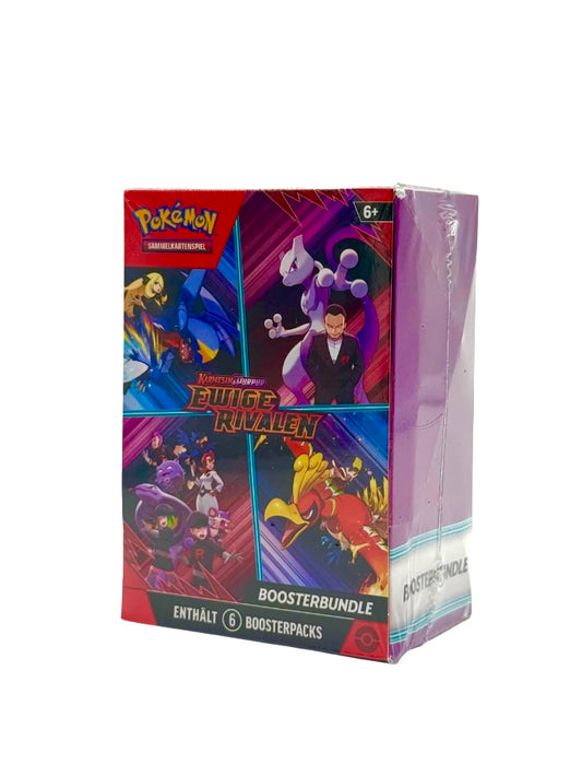 Pokémon Karmesin & Purpur – Ewige Rivalen | Boosterbundle | 6 Boosterpacks | Deutsch | Neu & OVP